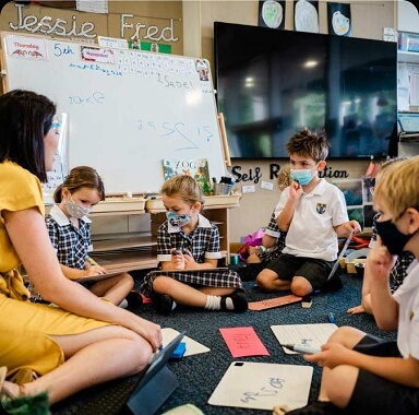 Early years class at Brighton College