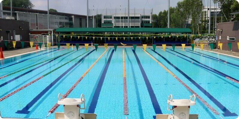 Brighton College outdoor swimming facilities